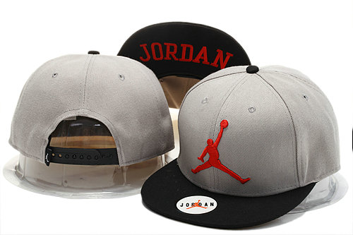 Jordan Grey Snapback Hat YS 0721
